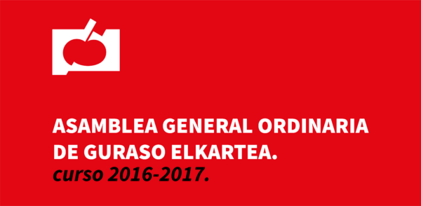Asamblea General Ordinaria de Guraso Elkartea 2017